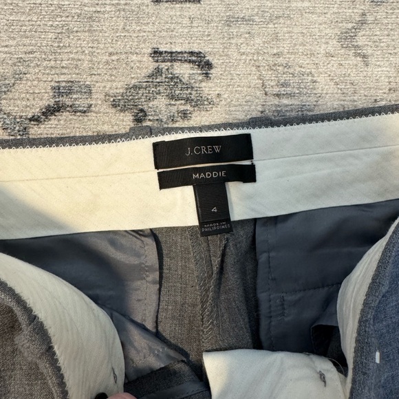 J Crew Maddie Pant | Size 4 | Dark Grey/Charcoal - Picture 3 of 5
